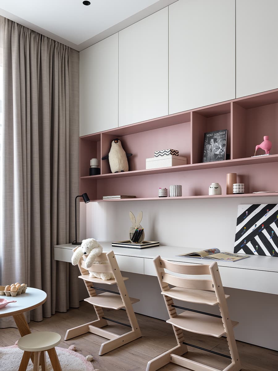 Безмятежность и уют в интерьере квартиры для большой семьи — проект студии дизайна Полины Афонской