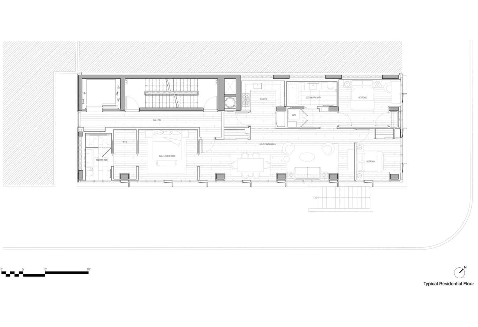 Новостройка в Трайбеке Tribeca Rogue Building от Woods Bagot