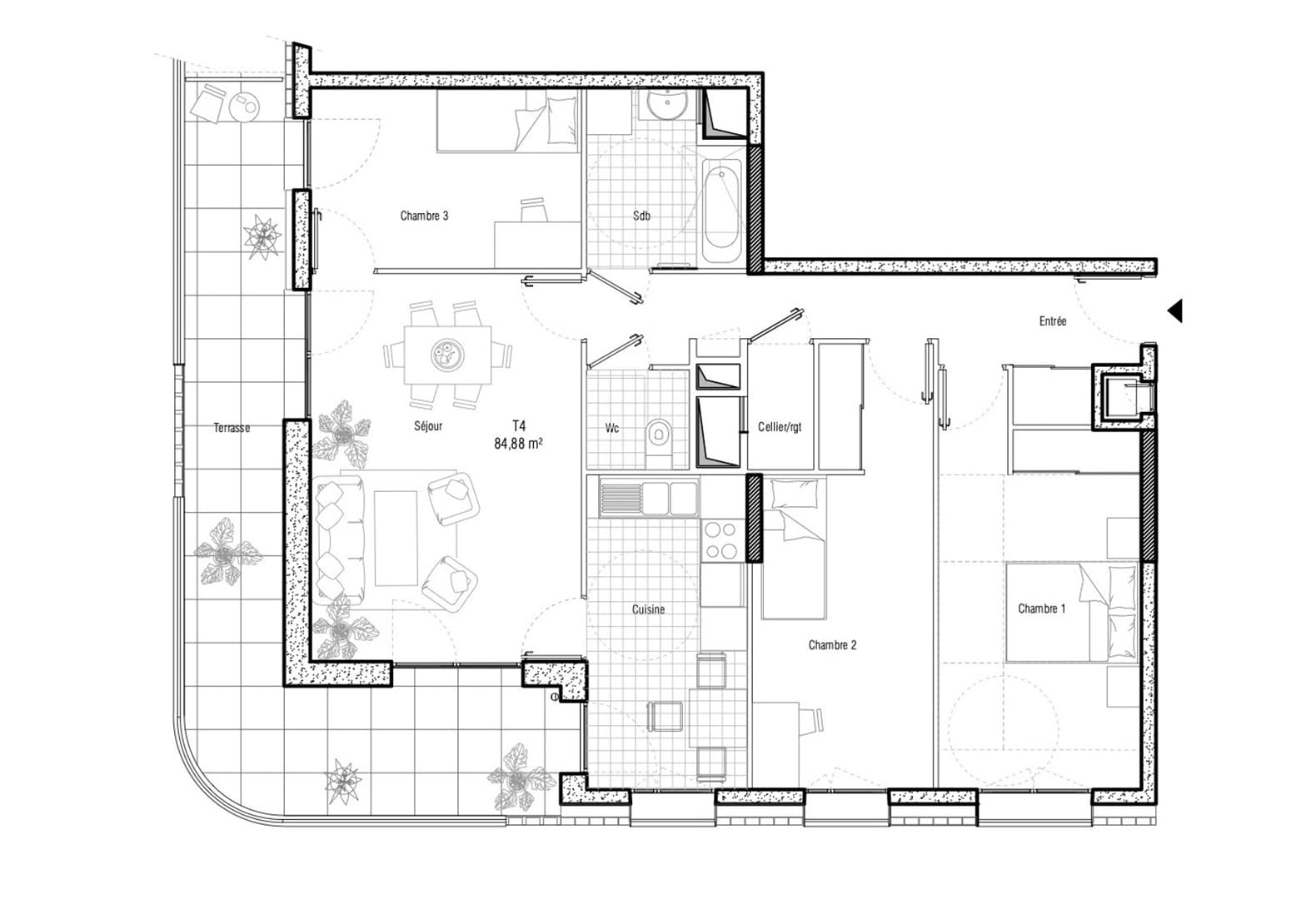 Социальный комплекс Boulevard Ney Social Housing от ITAR Architectures (2020)