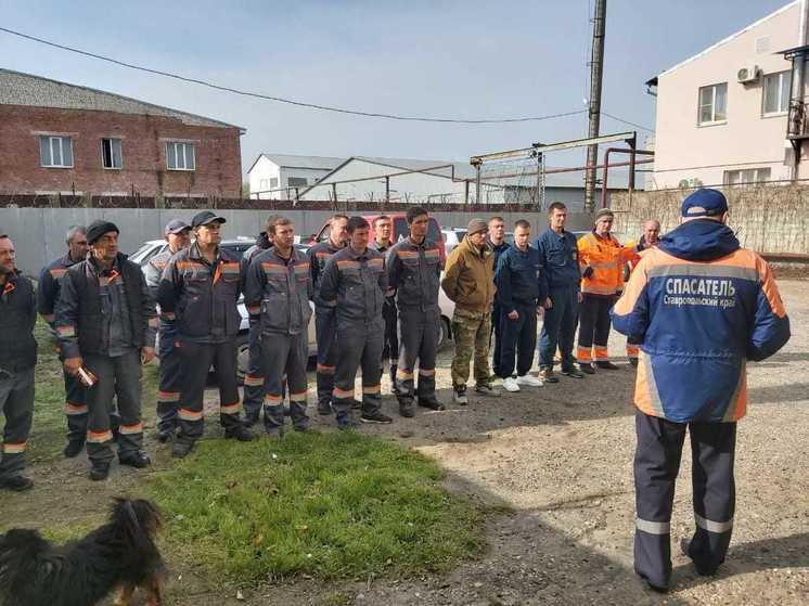 Лучших спасателей  отметили в Изобильненском округе Ставрополья