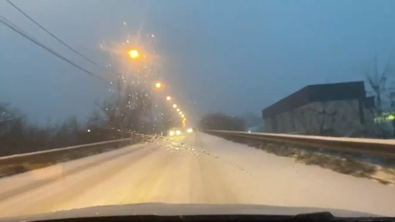 Снегопад из Кубани пришел на Ставрополье1