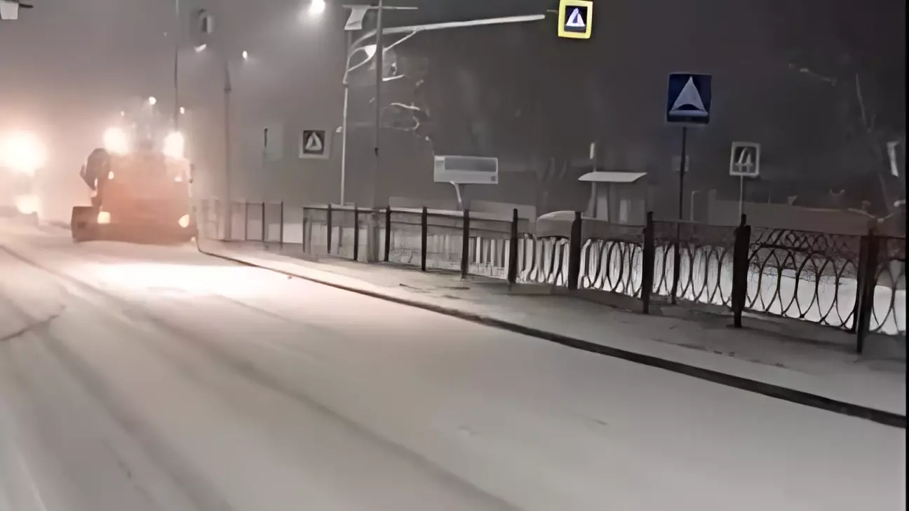 Снегопад из Кубани пришел на Ставрополье2