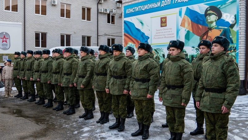 Ставропольских призывников отправили на службу в Президентский полк