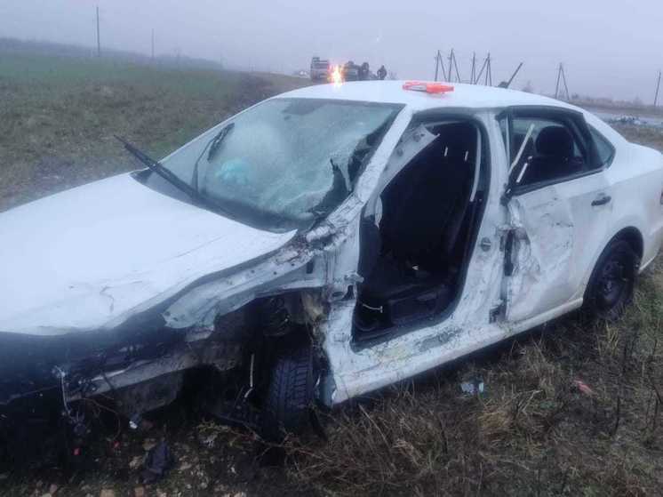 Два водителя иномарок пострадали на Ставрополье из-за гонок на зимней дороге