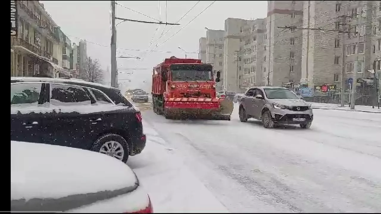 На Ставрополь обрушилась обещанная непогода со снегом и морозами0