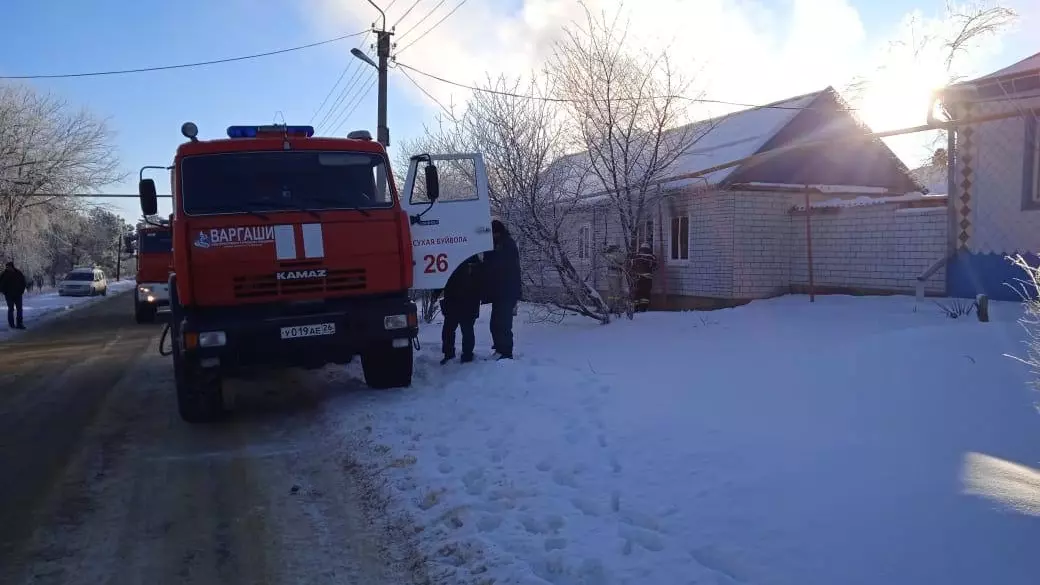 Пенсионерка погибла во время пожара в селе Высоцком0