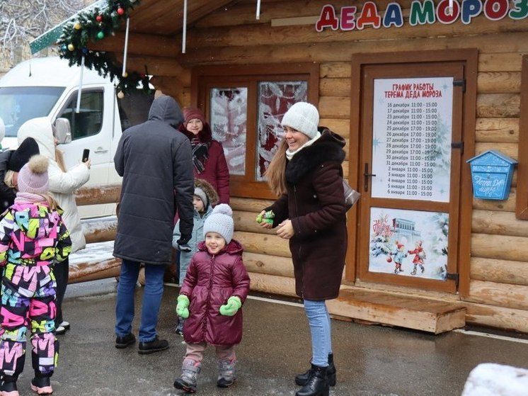 В декабре резиденцию Деда Мороза посетили более трех тысяч ставропольцев