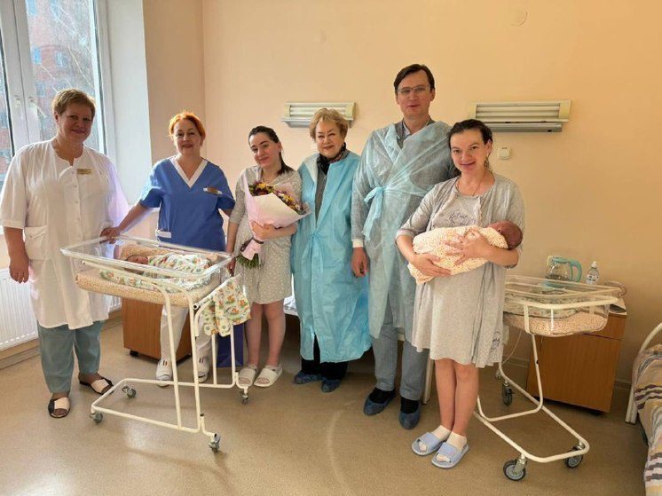 В Кисловодске поздравили мамочек малышей, рожденных в канун Нового года