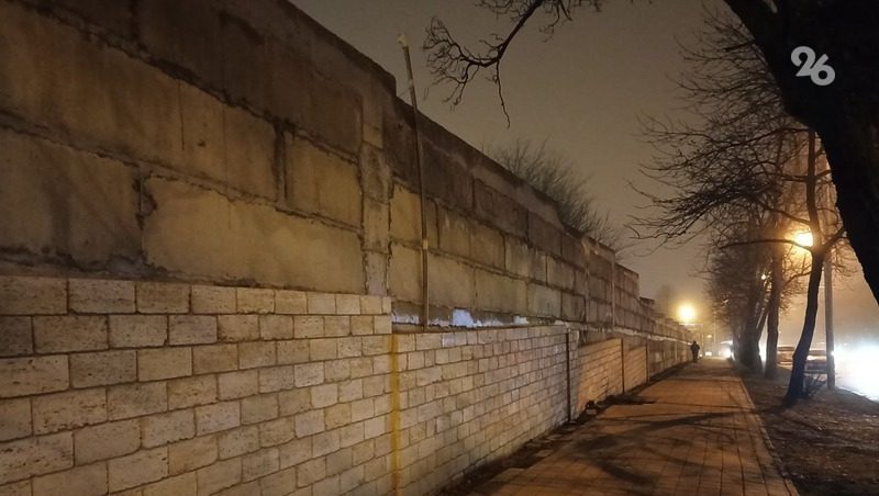 В Ставрополе определили подрядчика для восстановления Крепостной стены