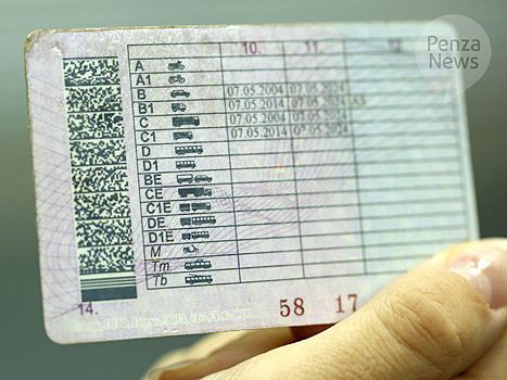 В Пензенской области возбуждено дело против жителя Ставрополя, предъявившего поддельное водительское удостоверение