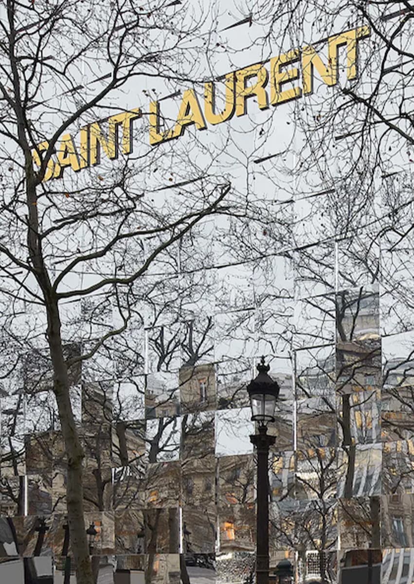 Новый фланманский бутик Saint Laurent в Париже