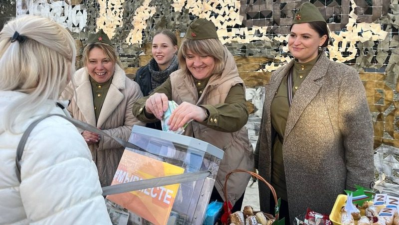 Более 200 тыс. рублей на поддержку СВО собрали на ярмарке в Предгорном округе