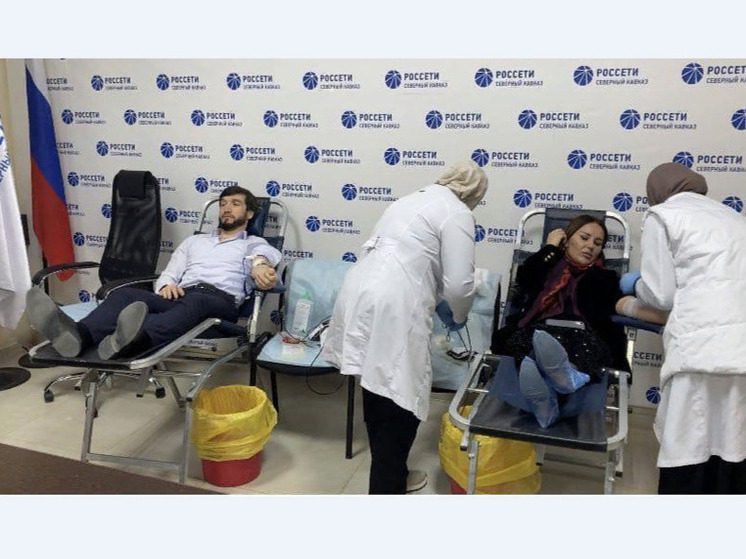Дагестанские энергетики приняли участие в донорской акции «Подари жизнь»