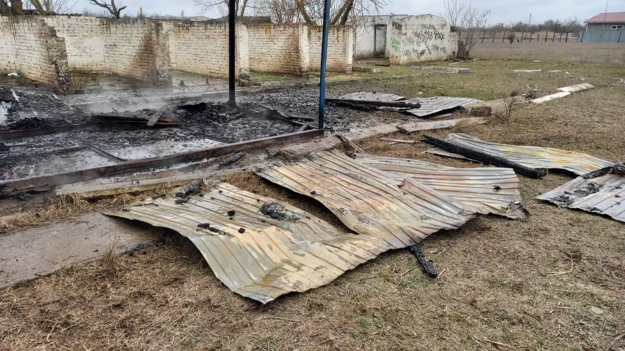 Неизвестные подожгли вагончик в приюте для бездомных животных на Ставрополье5