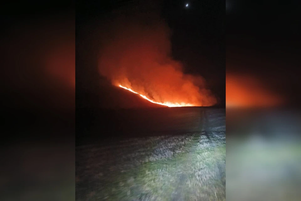 Пожар на горе Джуца потушили в Предгорном округе Ставропольского края0