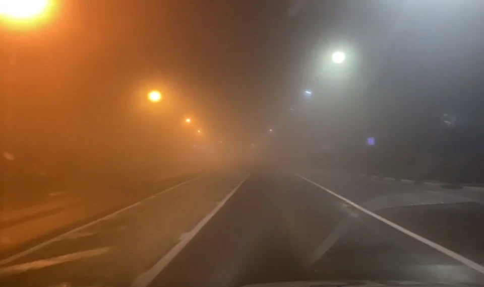 Туман опустился на трассы в трех округах Ставропольского края0
