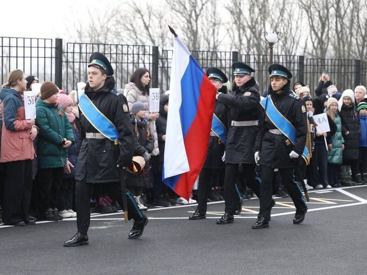 В Ставрополе на ул. Федеральной открыли новую школу