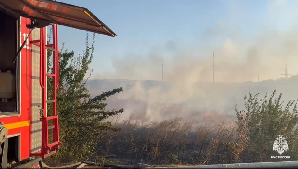 За 5 дней в Ставропольском крае случилось 164 ландшафтных пожара0