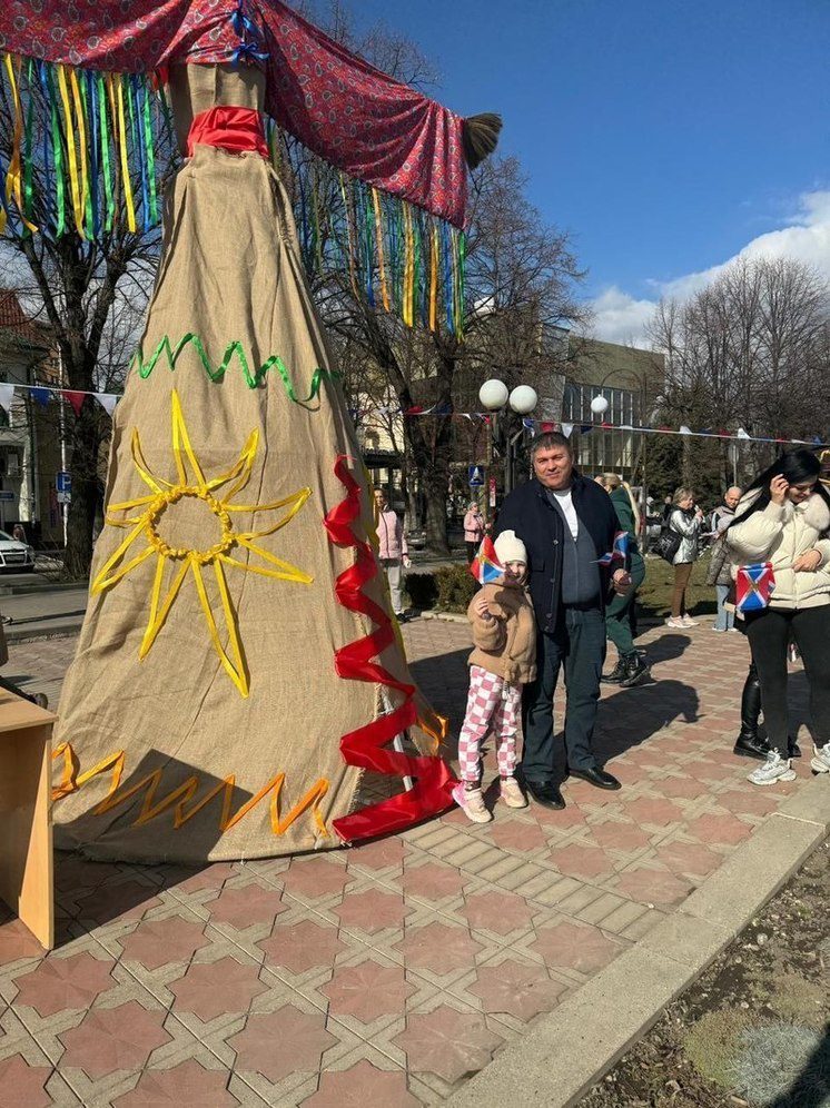 Масленицу провожают в Ессентуках