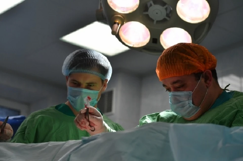 Ставропольские хирурги извлекли из сердца пациента гигантский тромб0