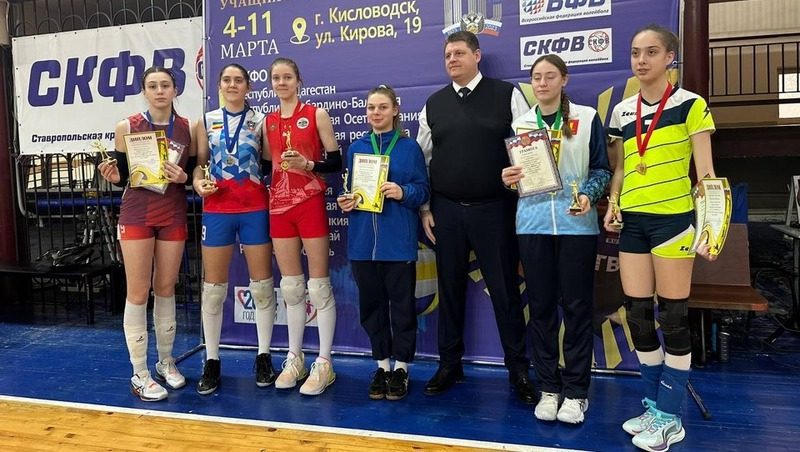 Ставропольские волейболистки победили в межрегиональном первенстве России