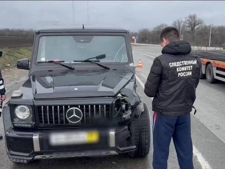 В Андроповском округе водитель Мерседеса насмерть сбил сотрудника ДПС и мужчину