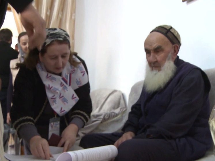 В Ингушетии на выборах проголосовал 91-летний старейшина самого высокогорного села
