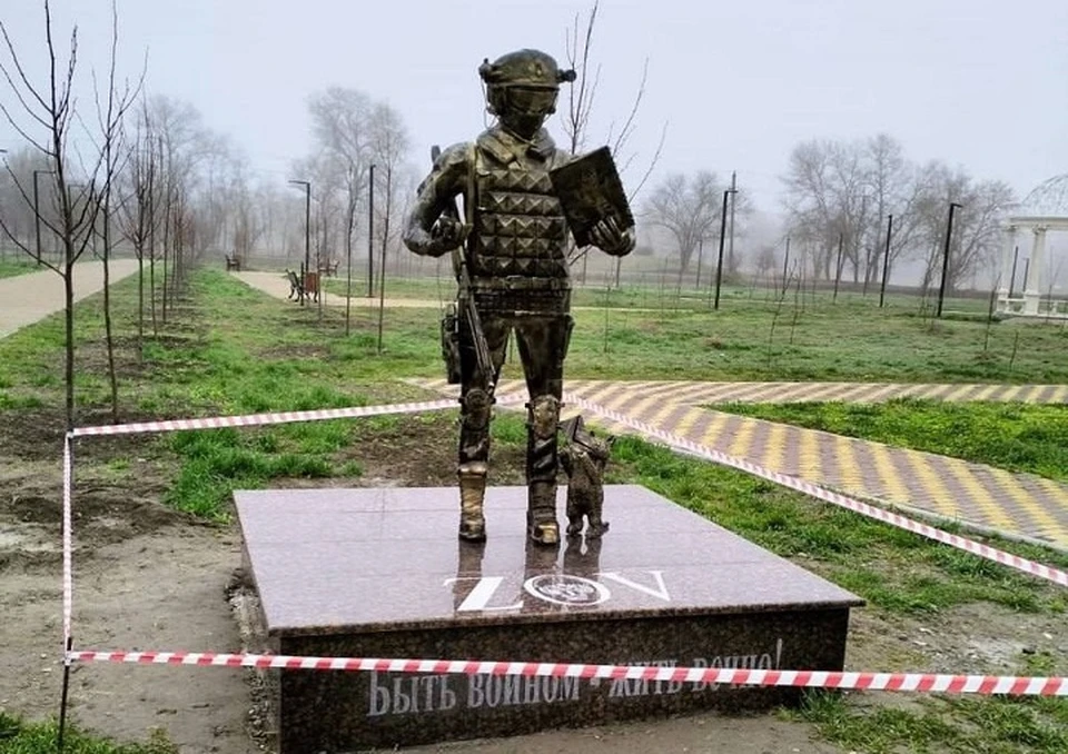В Северной Осетии не понравившийся жителям памятник бойцам СВО снесли0