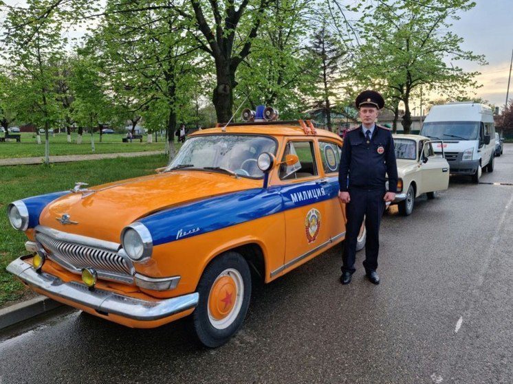 Автоинспекторы Минвод стали участниками автопробега «Эх, путь-дорожка фронтовая»