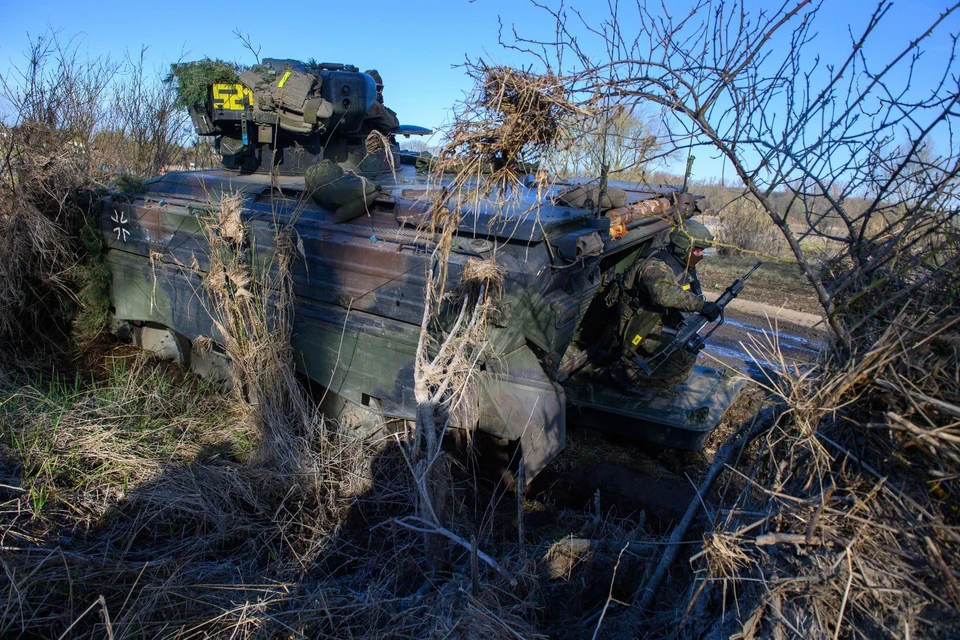 Боец группировки «Центр»: БМП Marder не предназначена для боев в Донбассе0