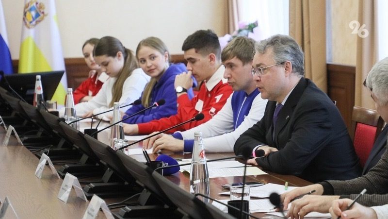 Лидер «Движения первых»: «Глава Ставрополья непрерывно ведёт диалог с молодёжью»