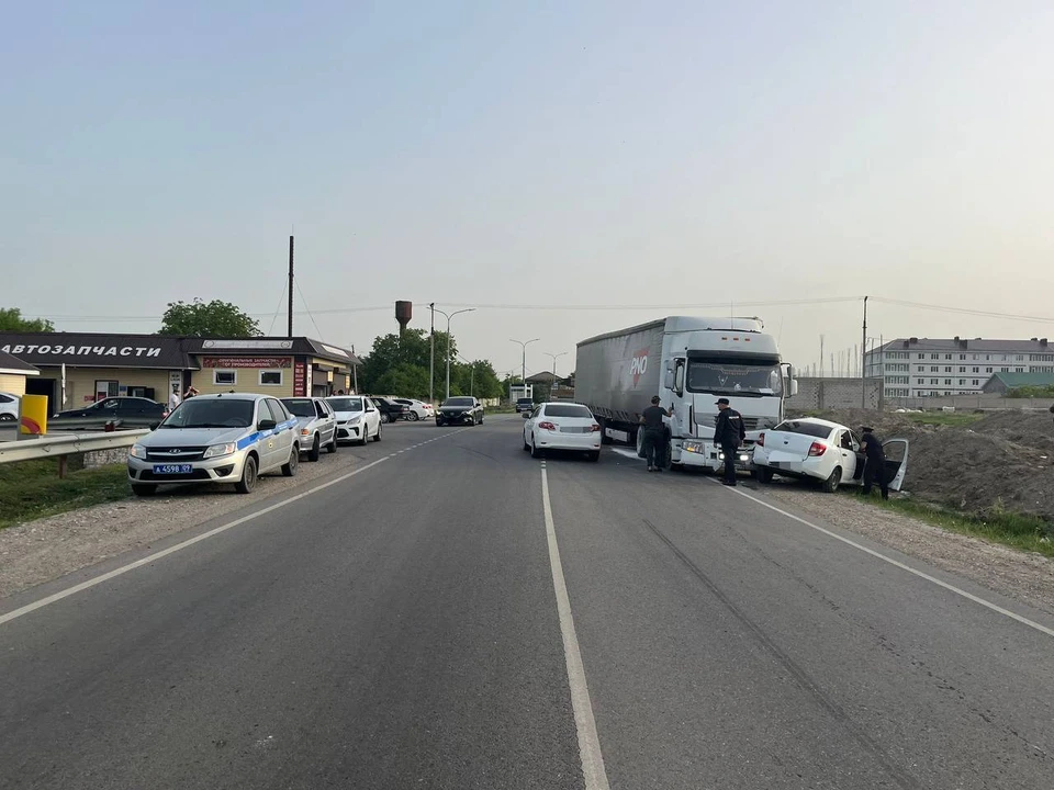 На трассе по пути в Архыз погиб 71-летний водитель «Гранты»0
