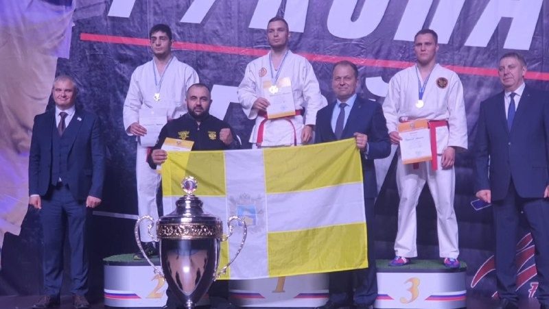 Ставропольцы завоевали золото на Кубке России по рукопашному бою