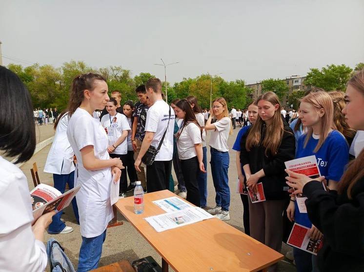 В Невинномысске студенты-медики провели Фестиваль здоровья