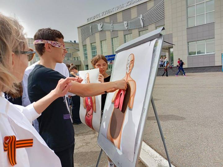 В Невинномысске студенты-медики провели Фестиваль здоровья  Ставрополь (Кавказ)3
