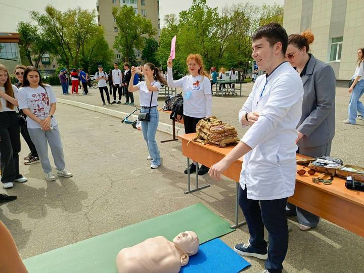 В Невинномысске студенты-медики провели Фестиваль здоровья  Ставрополь (Кавказ)2