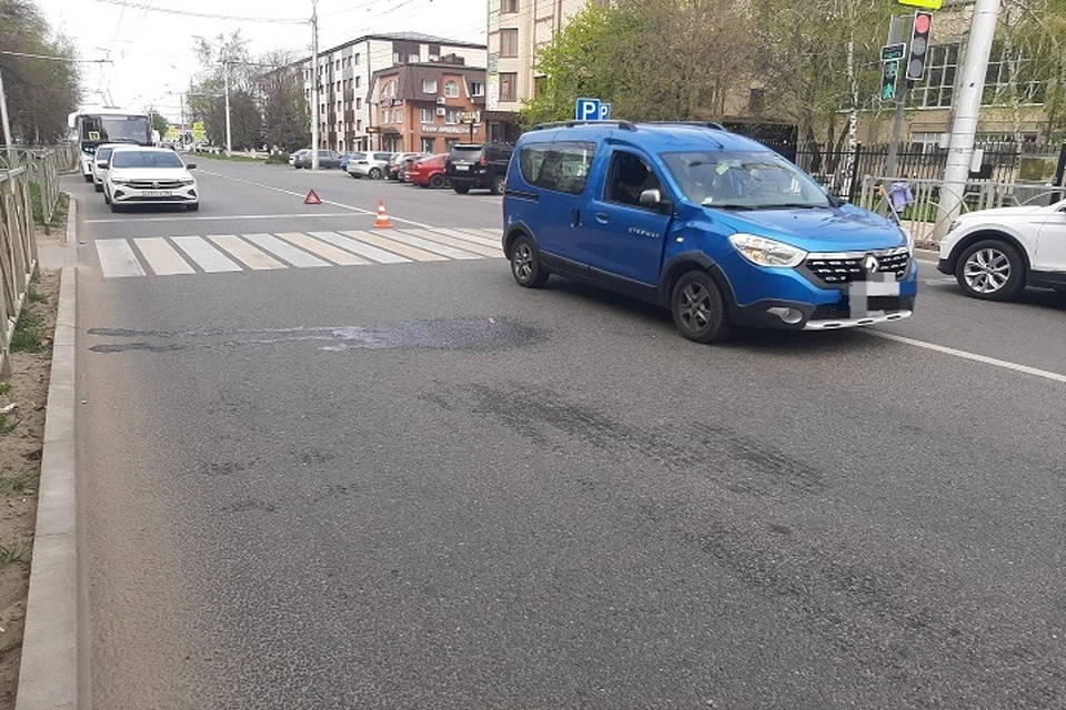 Водитель сбил школьника на пешеходном переходе в Ставрополе0