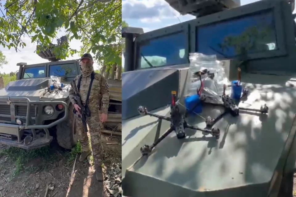 Бойцы Туркменского округа Ставрополья поблагодарили за дроны-камикадзе0