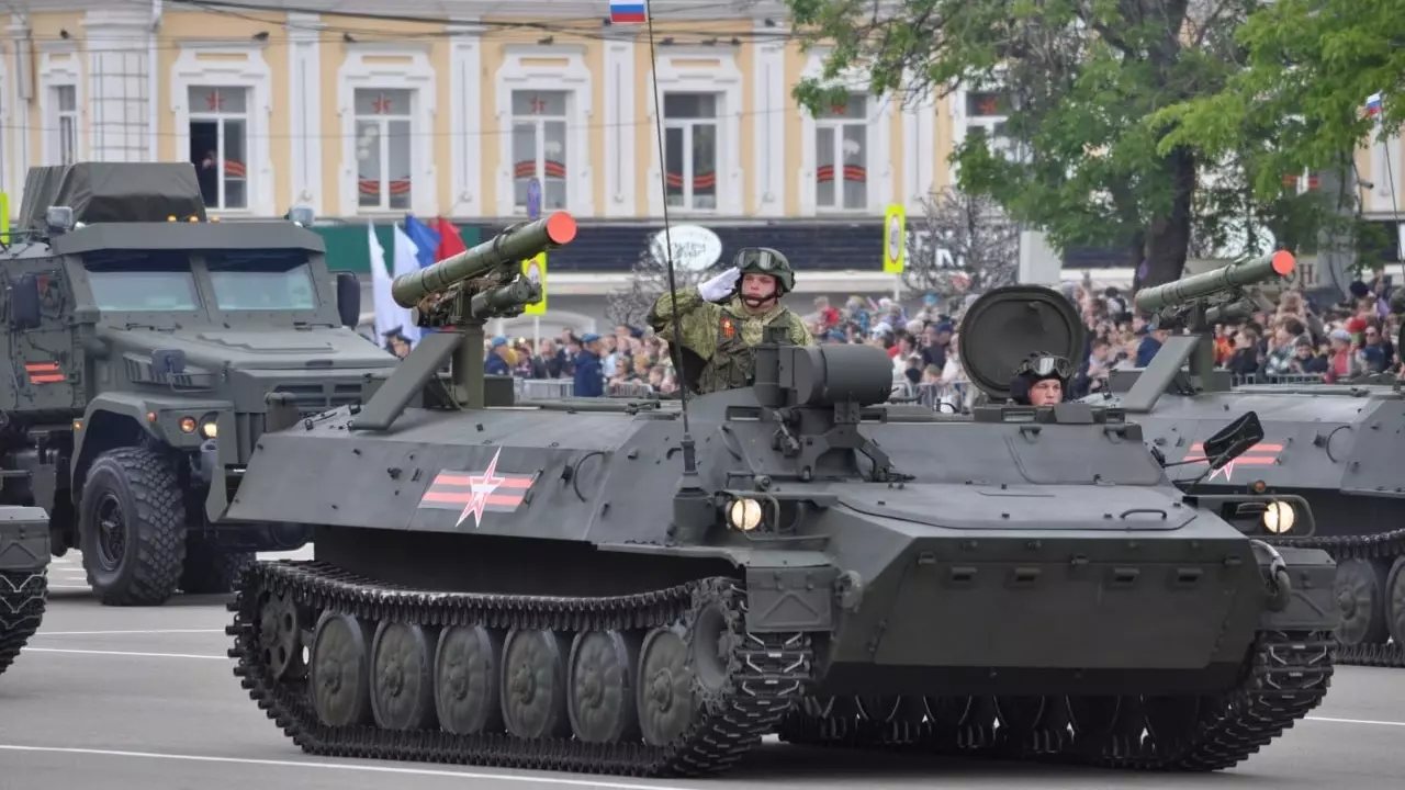 Как прошел парад Победы в Ставрополе7