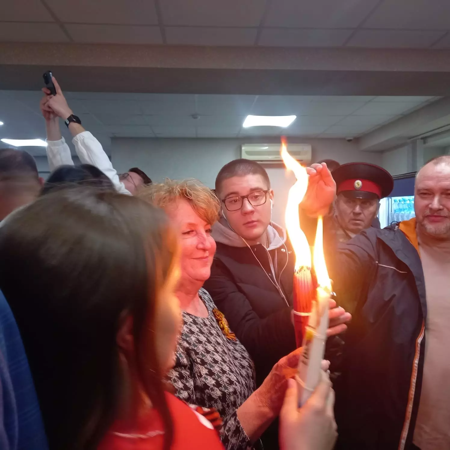 Как встречали Благодатный огонь на Ставрополье27