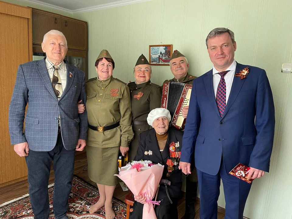 На Ставрополье с Днем Победы поздравили 103-летнюю ветерана войны0