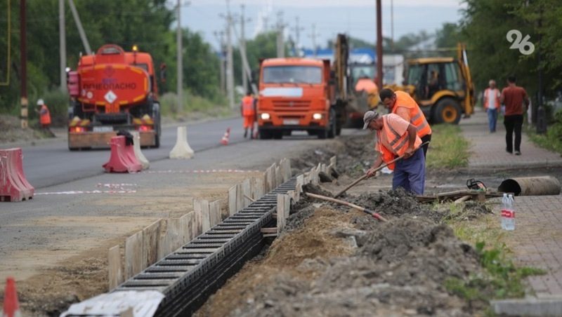 Около 5 км дорог отремонтируют в селе на Ставрополье