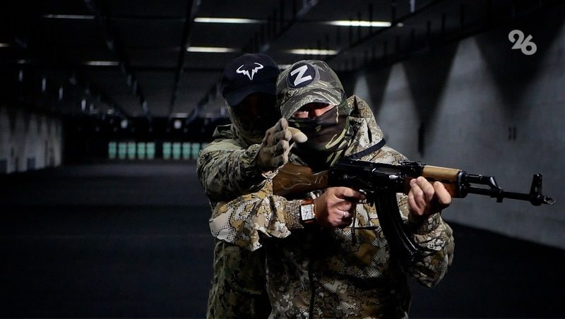 Первая тренировка снайперов прошла в Центре им. Никиты Гусева в Ставрополе