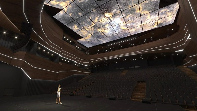 Первый в стране культурный центр с LED-потолком-трансформером строят в Кисловодске
