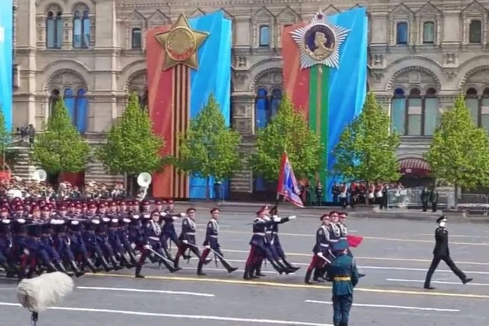 Ставрополец возглавил парадный расчет Донских казаков в Москве0