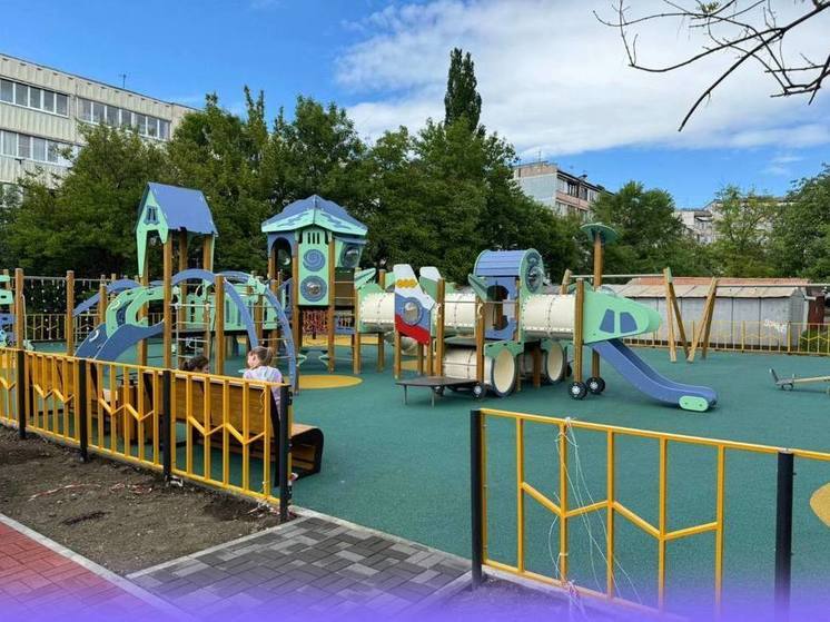 В Кисловодске за 25 млн рублей построили многофункциональную детскую площадку