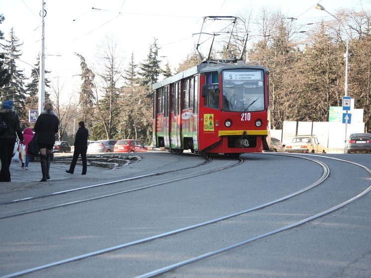 В Пятигорске 4 мая до полуночи продлили работу трамваев