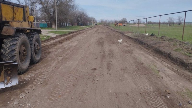 В селе Соломенском на Ставрополье отремонтируют участок дороги длиной 500 метров