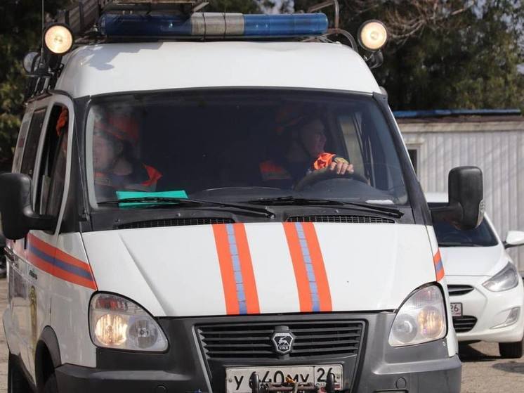 В Ставрополе спасатели помогли подросткам спуститься с крыши многоэтажки