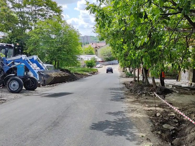 В Ставрополе в частном секторе идёт ремонт дорог